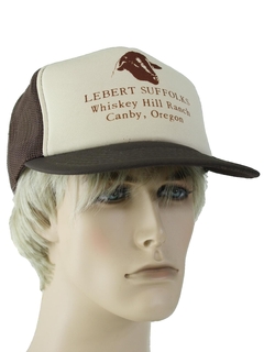 1980's Unisex Accessories - Baseball Trucker Hat