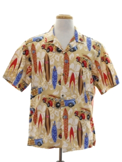 1990's Mens Hawaiian Shirt