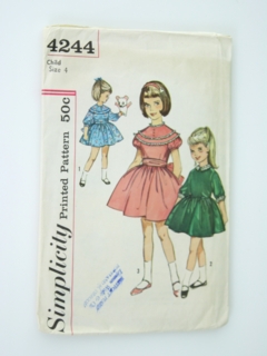 1950's Womens/Girls Pattern