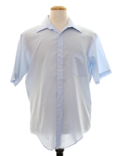 1970's Mens Solid Shirt