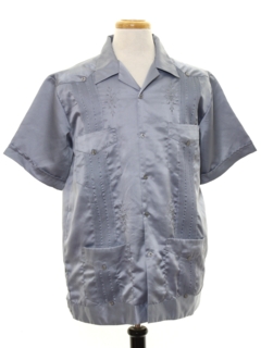 1990's Mens Guayabera Shirt