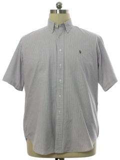 1980's Mens Ralph Lauren Preppy Shirt