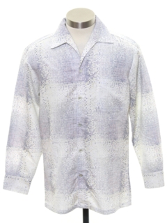 1970's Mens Print Disco Shirt