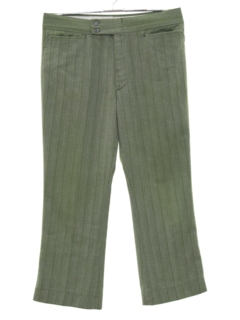 1960's Mens Mod Flared Pants