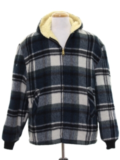 1960's Mens Hoodie Field Coat Jacket