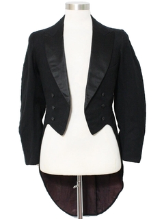 1930's Mens Formal Tailcoat Tuxedo Jacket