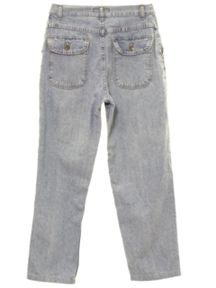 1990's Womens Tapered Leg Denim Jeans Pants