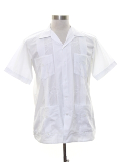 1990's Mens Guayabera Shirt