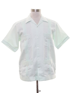 1980's Mens Guayabera Shirt