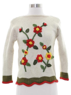 1970's Womens Mod Sweater