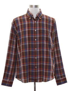 1980's Mens Preppy Shirt