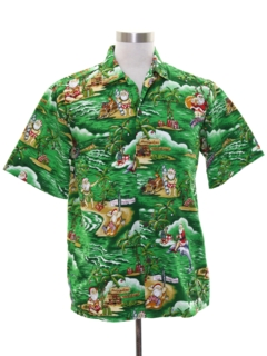 1980's Mens Hawaiian Shirt