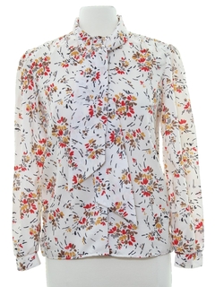 Womens floral Vintage shirts. Authentic vintage Floral shirts at ...