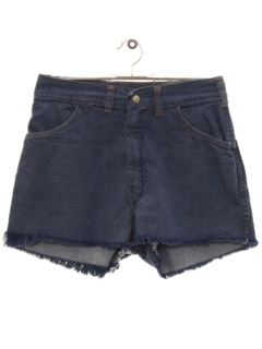 1960's Unisex Cut Off Denim Jeans Shorts