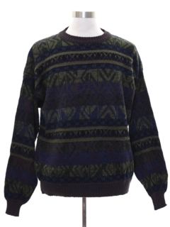 1980's Mens Totally 80s Cosby Style Sweater