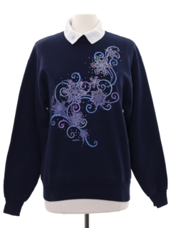 1980's Womens Totally 80s Sweatshirt