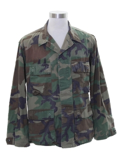 1980's Mens Hunting Camouflage Jacket