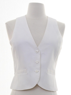1980's Womens Suit Vest