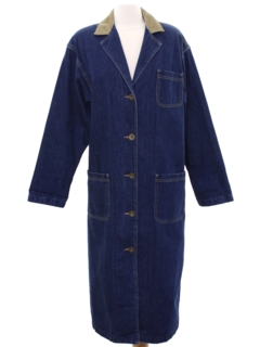 ladies denim dusters