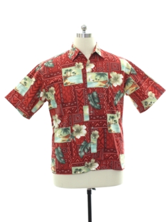 1980's Mens Hawaiian Shirt