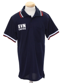 1990's Mens Athletic Team Polo Shirt