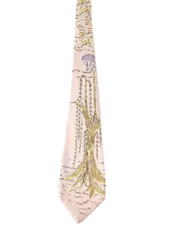 1940's Mens Wide Swing Necktie