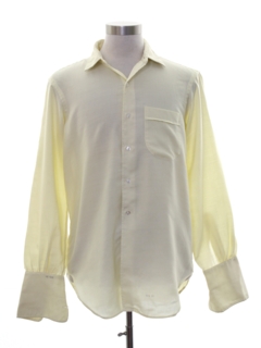 1960's Mens Mod French Cuff Shirt