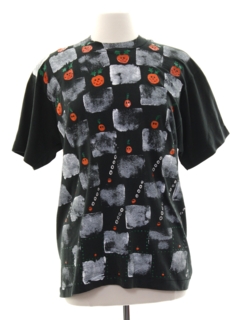 1980's Unisex Puffy Painted Halloween T-shirt