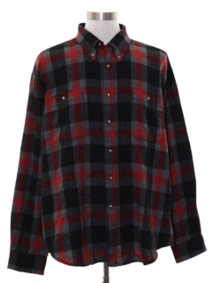 1980's Mens Flannel Shirt