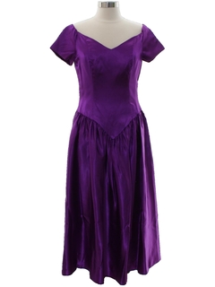 1970's Womens Prom Or Cocktail Dress