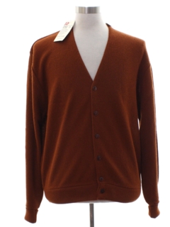 1960's Mens Cardigan Sweater