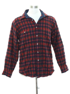 1980's Mens Flannel Shirt