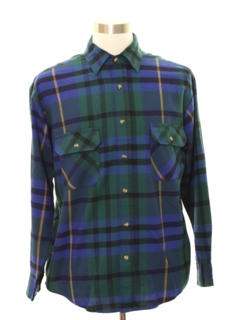 Mens Vintage Flannel Shirts at RustyZipper.Com Vintage Clothing