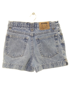 1980's Womens High Waisted Denim Mom Shorts