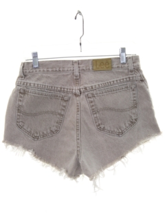 1990's Womens High Waisted Denim Cut Off Shorts