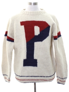 1970's Mens Varsity Sweater