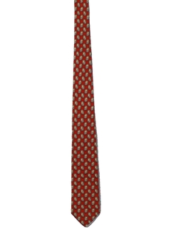 1960's Mens Skinny Rockabilly Necktie