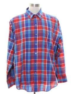 1980's Mens Preppy Shirt