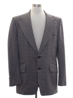 1970's Mens Disco Blazer Sport Coat Jacket