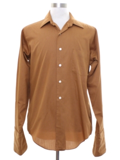 1960's Mens Mod French Cuff Shirt