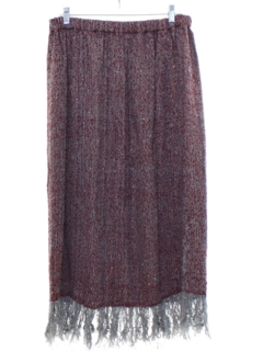 flowy maxi skirt 80s