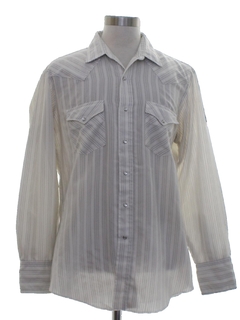 1980's Mens Western Shirt