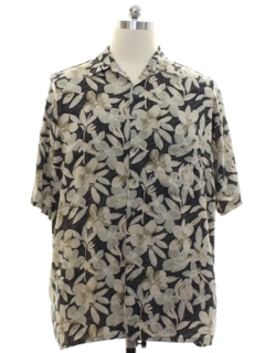 1990's Mens Rayon Hawaiian Style Shirt