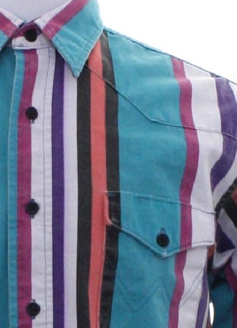 Retro 80s Western Shirt (Wrangler) : Late 80s or early 90s