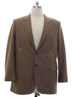 1970's Mens Western Blazer Sport Coat Jacket