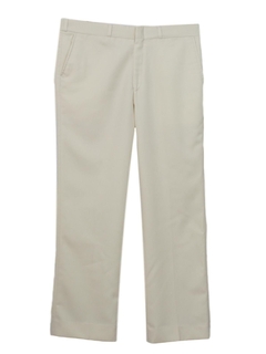 1980's Mens Flat Front Slacks Pants