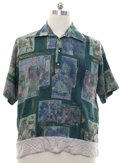 1990's Mens Wicked 90s Graphic Print Shirt