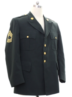 1990's Mens Military Jacket