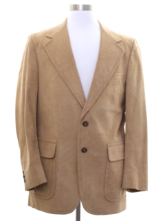 1970's Mens Blazer Style Sport Coat Jacket