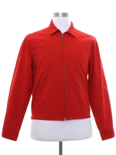 1950's Mens Mod Zip Jacket